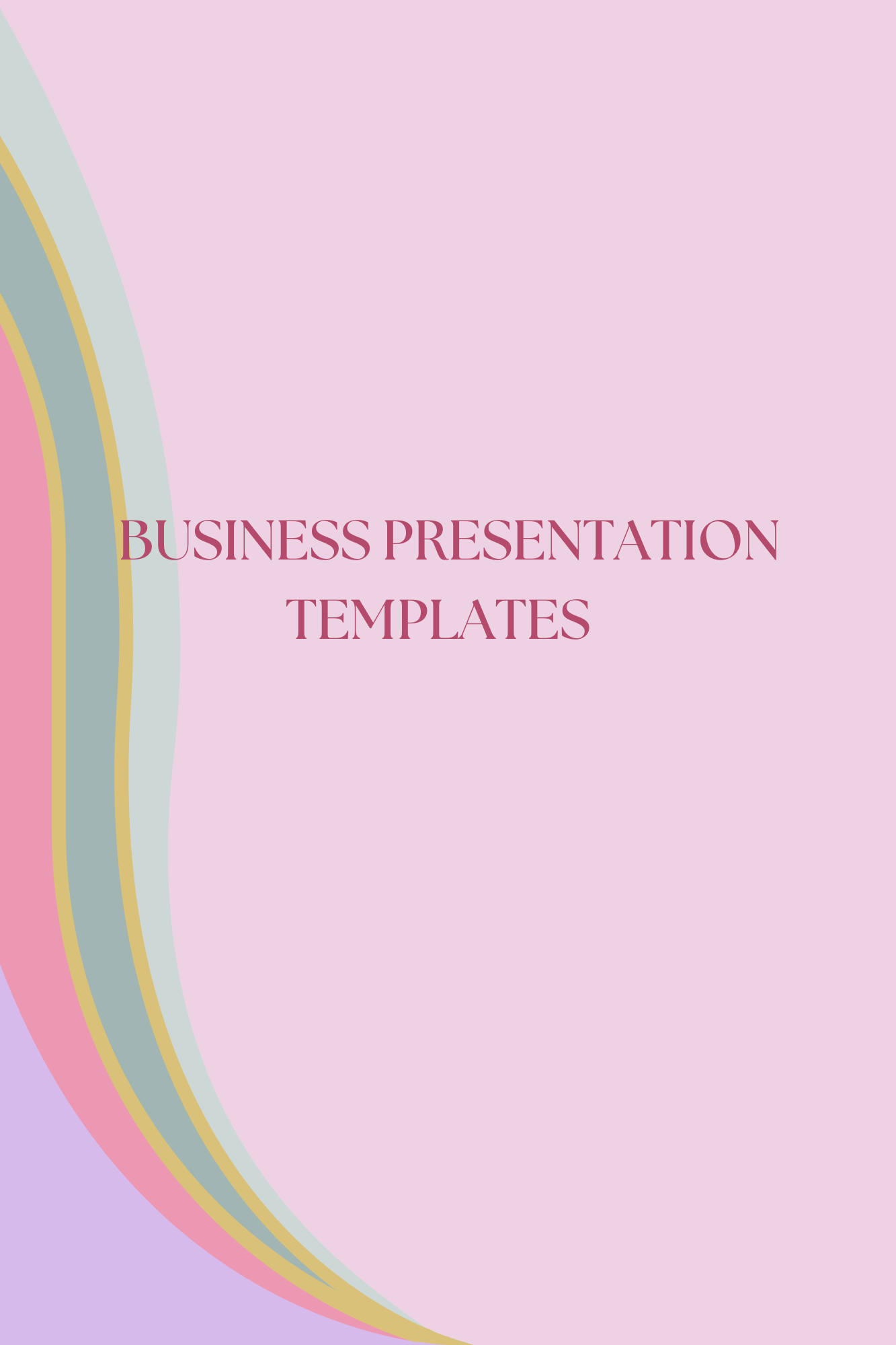 BUSINESS PRESENTATION TEMPLATE