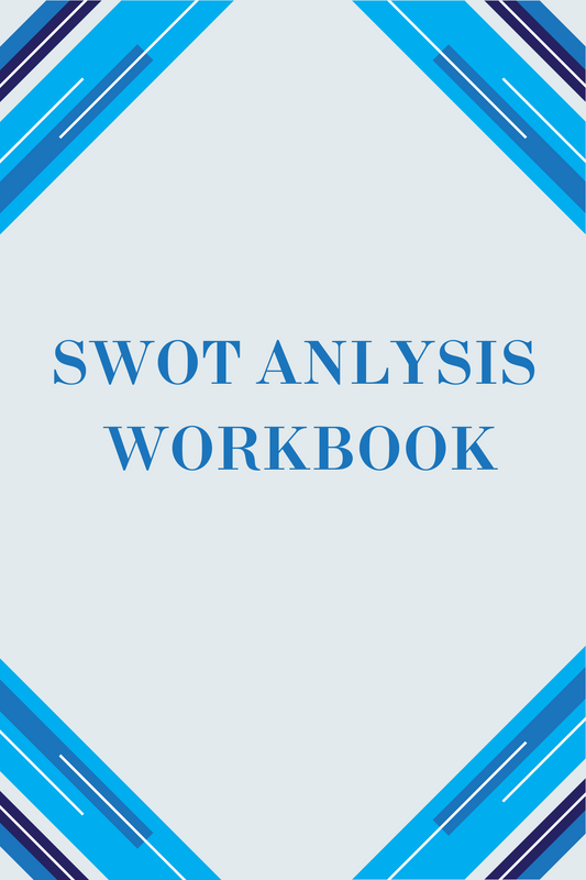 SWOT ANALYSIS PRINTABLE WORKBOOK FOR PRODUCT-BASED SMALL BUSINESS