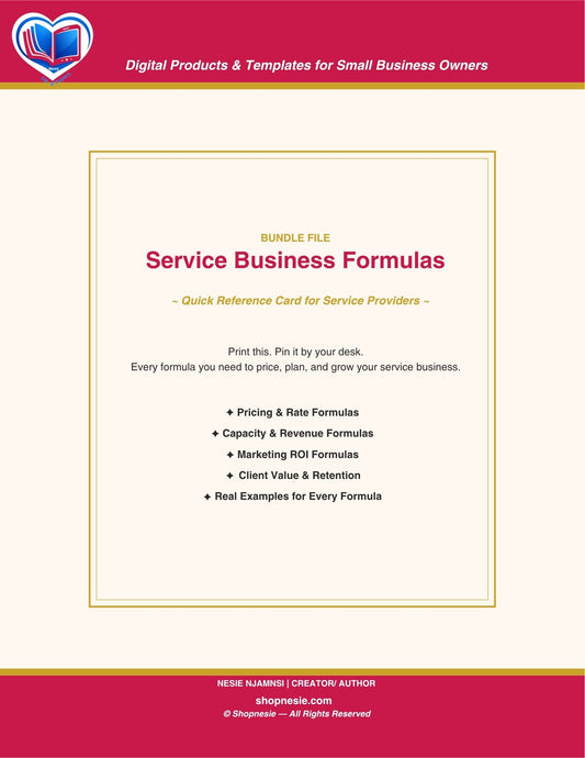 27 Business Math Formulas for Service Providers & Coaches
