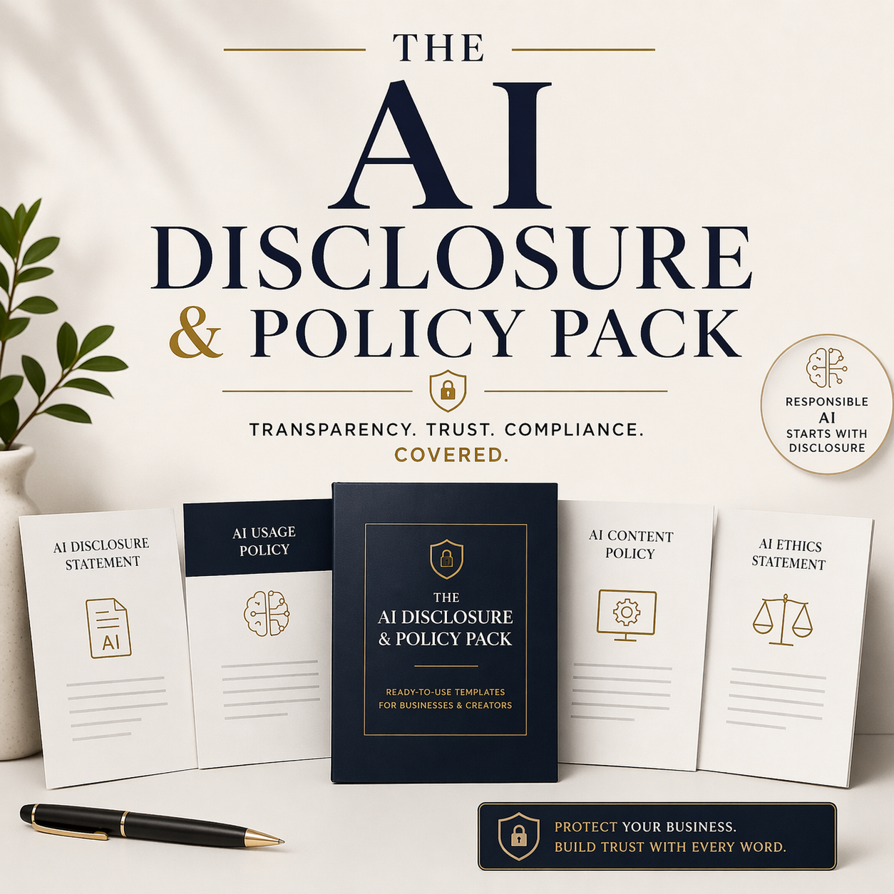 AI Disclosure Pack — Legal Templates for Freelancers & Agencies