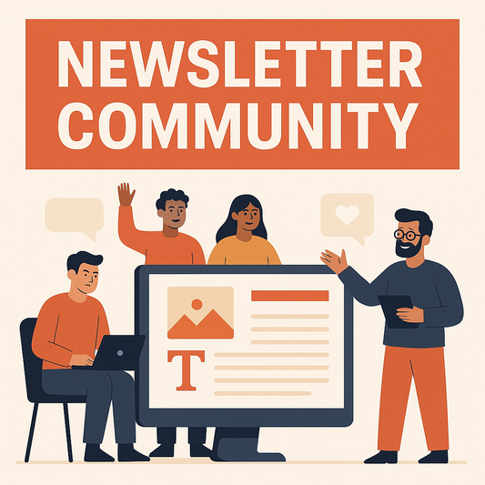 NEWSLETTER COMMUNITY: BOLD LETTERS