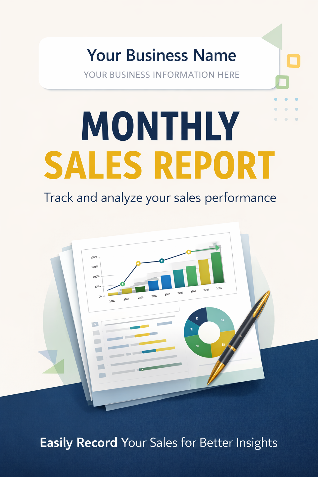 MONTHLY SALES REPORT