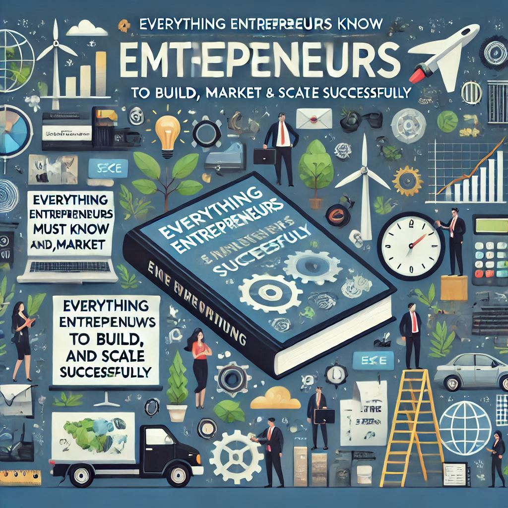 EVERYTHING ENTREPRENEURS MUST KNOW TO BUILD, MARKET, AND SCALE SUCCESSFULLY