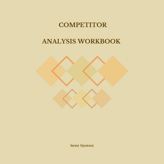 COMPETITOR ANALYSYS WORKBOOK